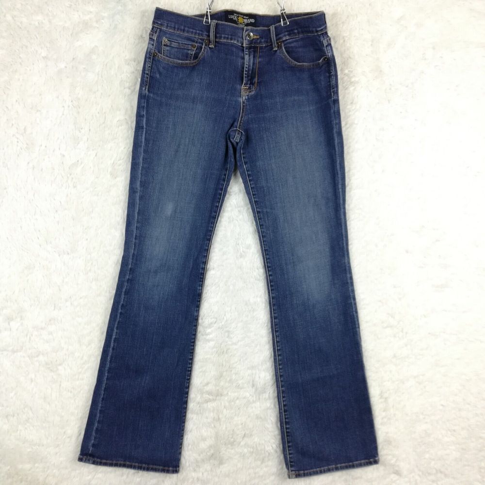 Lucky Brand Womens‎ Jeans Sweet'N Low Boot Cut Denim Blue Medium Wash 8